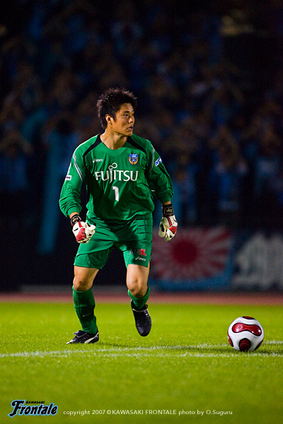 GK1/川島永嗣選手 GK1/川島永嗣選手