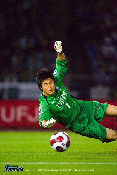 GK1/川島永嗣選手 GK1/川島永嗣選手