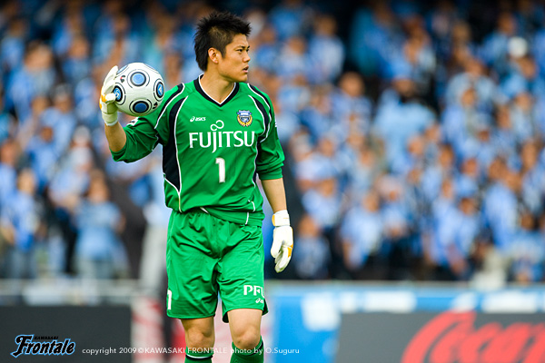 GK1/川島永嗣選手 GK1/川島永嗣選手