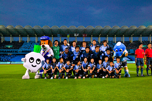 試合前の集合写真 試合前の集合写真