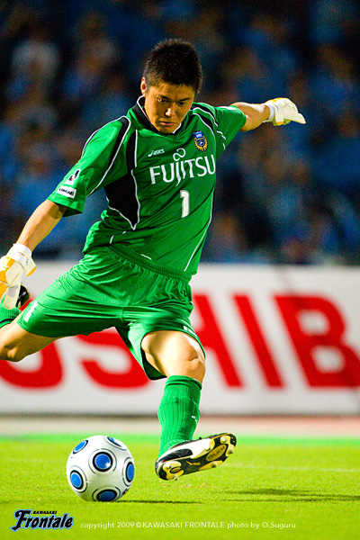 GK1/川島永嗣選手 GK1/川島永嗣選手