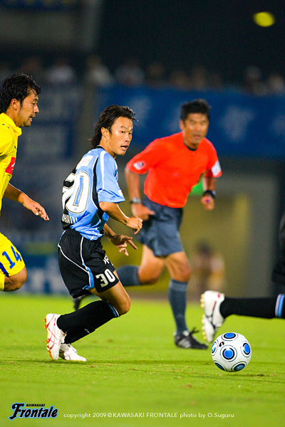 MF30/楠神順平選手 MF30/楠神順平選手