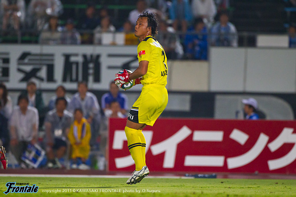 GK1/相澤貴志選手 GK1/相澤貴志選手
