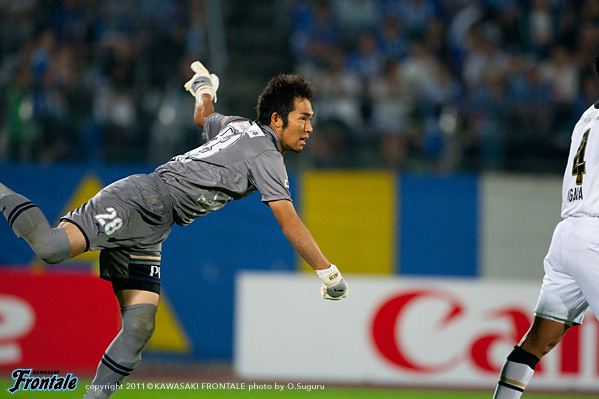 GK28/杉山力裕選手 GK28/杉山力裕選手