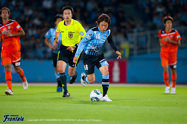 MF16/楠神順平選手 MF16/楠神順平選手