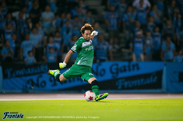 GK1/杉山力裕選手 GK1/杉山力裕選手