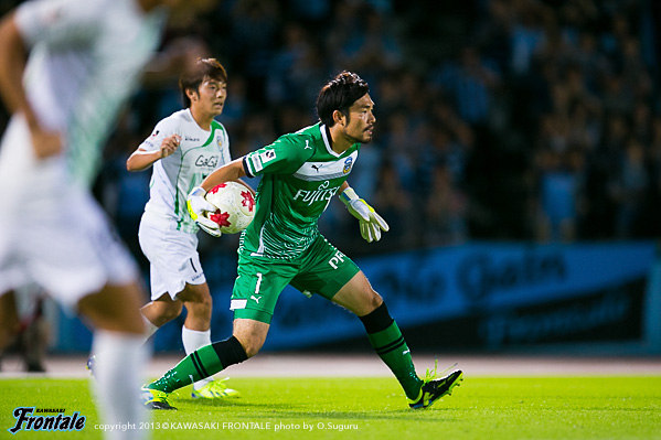 GK1/杉山力裕選手 GK1/杉山力裕選手