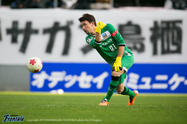 GK21/西部洋平選手 GK21/西部洋平選手