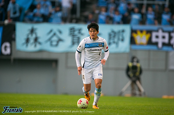 DF4/井川祐輔選手 DF4/井川祐輔選手