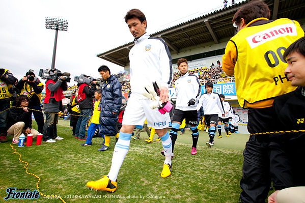 GK21/西部洋平選手 GK21/西部洋平選手