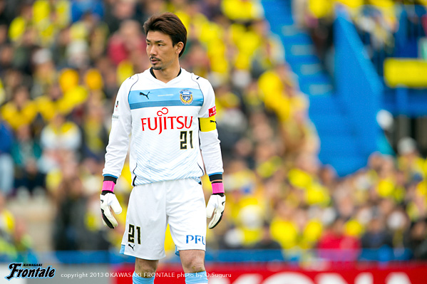 GK21/西部洋平選手 GK21/西部洋平選手