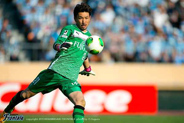 GK21/西部洋平選手 GK21/西部洋平選手