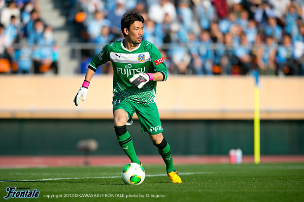 GK21/西部洋平選手 GK21/西部洋平選手