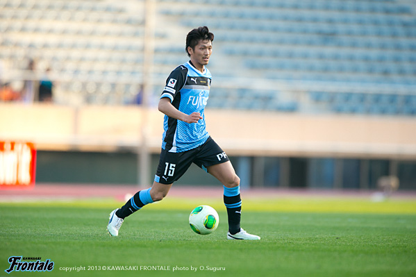 DF15/實藤友紀選手 DF15/實藤友紀選手