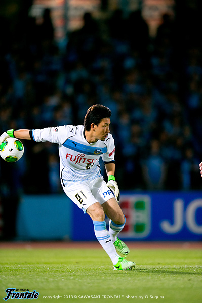GK21/西部洋平選手 GK21/西部洋平選手