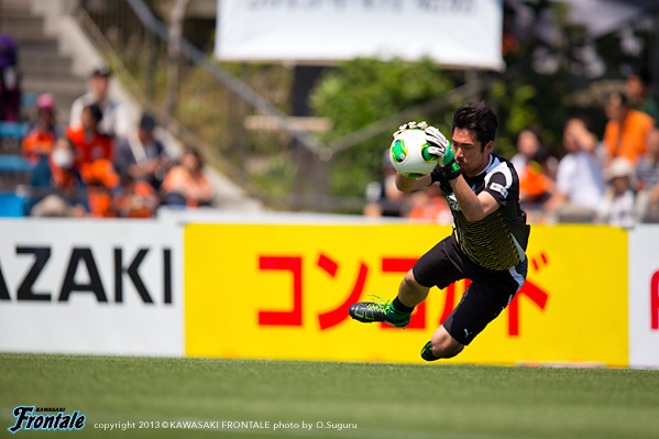 GK1/杉山力裕選手 GK1/杉山力裕選手