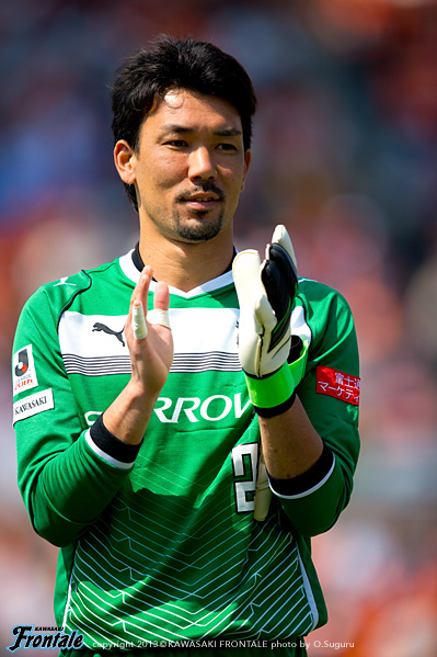 GK21/西部洋平選手 GK21/西部洋平選手