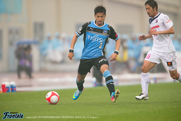 DF3/田中裕介選手 DF3/田中裕介選手
