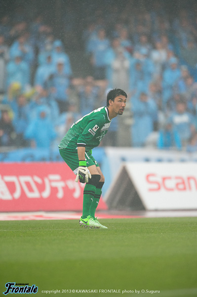 GK21/西部洋平選手 GK21/西部洋平選手