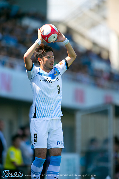 DF3/田中裕介選手 DF3/田中裕介選手