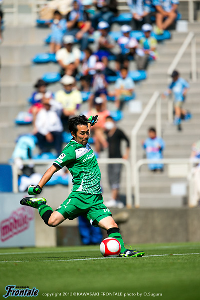 GK1/杉山力裕選手 GK1/杉山力裕選手