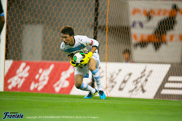 GK21/西部洋平選手 GK21/西部洋平選手