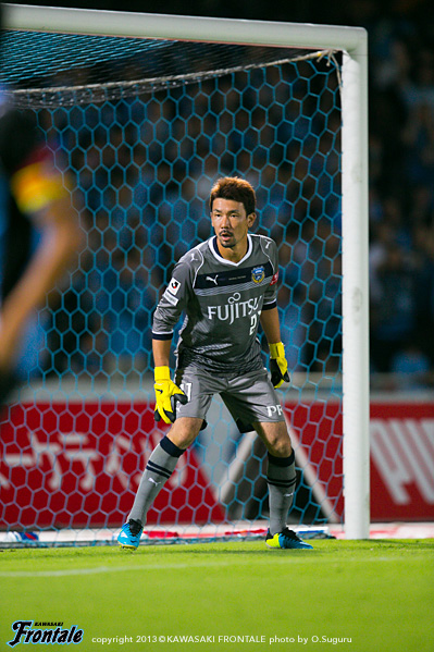 GK21/西部洋平選手 GK21/西部洋平選手