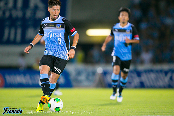 DF3/田中裕介選手 DF3/田中裕介選手