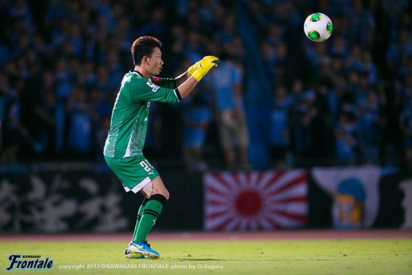 GK21/西部洋平選手 GK21/西部洋平選手