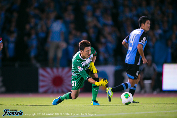 GK21/西部洋平選手 GK21/西部洋平選手