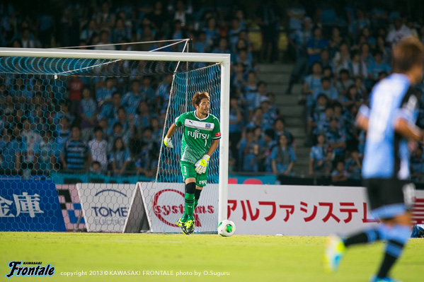 GK1/杉山力裕選手 GK1/杉山力裕選手