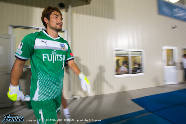 GK1/杉山力裕選手 GK1/杉山力裕選手