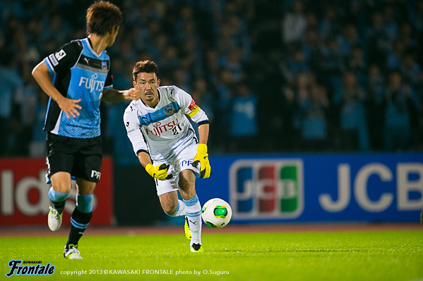 GK21/西部洋平選手 GK21/西部洋平選手