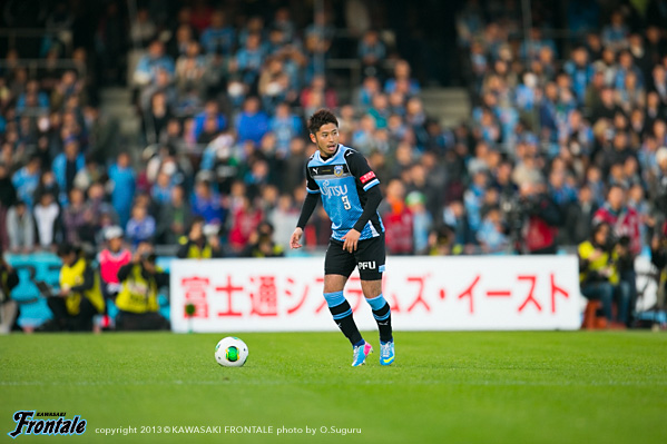 DF3/田中裕介選手 DF3/田中裕介選手