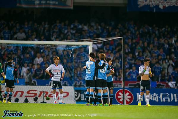 1-0でタイムアップ 1-0でタイムアップ