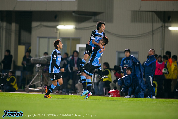 リーグ最終戦、ホーム等々力で勝利! リーグ最終戦、ホーム等々力で勝利!
