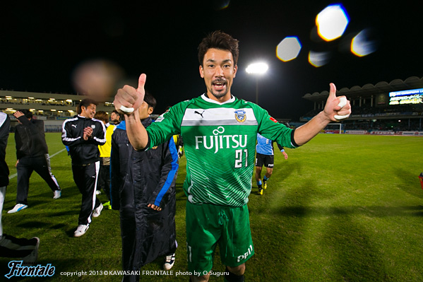 GK21/西部洋平選手 GK21/西部洋平選手