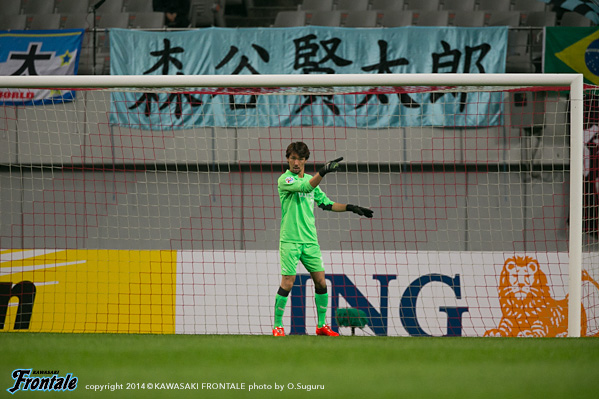 GK21/西部洋平選手 GK21/西部洋平選手