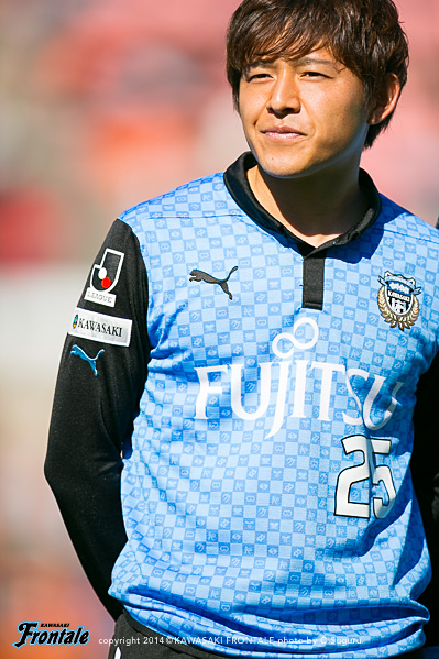 DF25/山越 享太郎選手 DF25/山越 享太郎選手