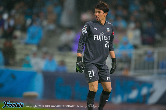 GK21/西部洋平選手 GK21/西部洋平選手