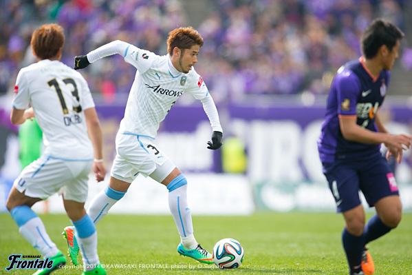 DF3/田中裕介選手 DF3/田中裕介選手