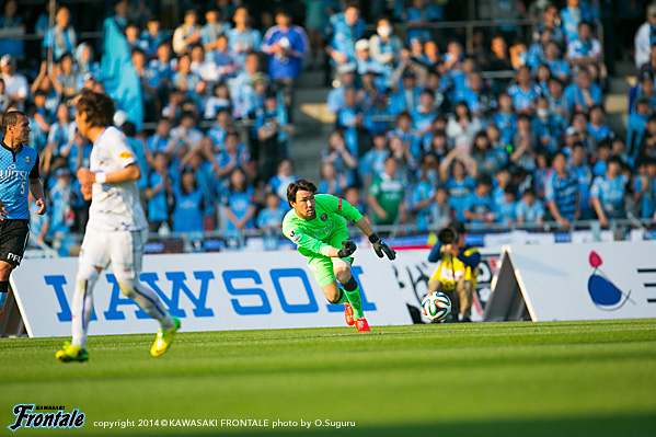 GK21/西部洋平選手 GK21/西部洋平選手