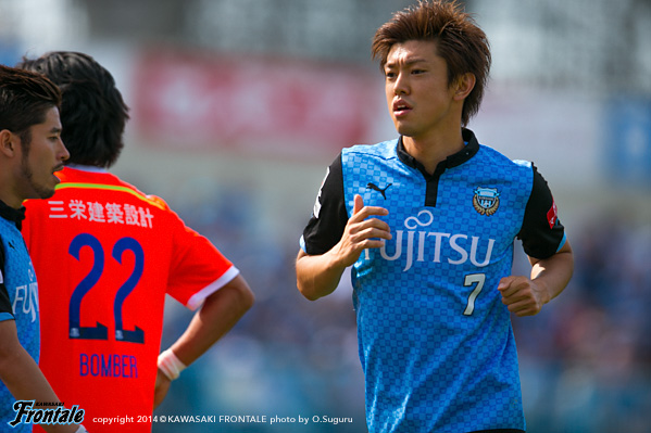 DF7/中澤聡太選手 DF7/中澤聡太選手