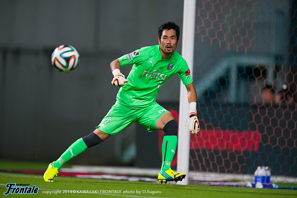 GK1/杉山力裕選手 GK1/杉山力裕選手