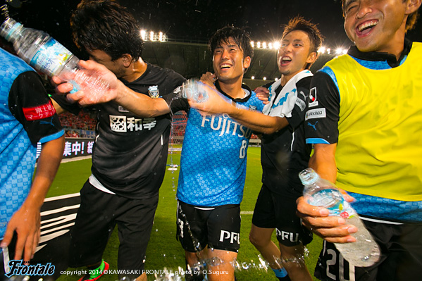 1-0でタイムアップ! 1-0でタイムアップ!