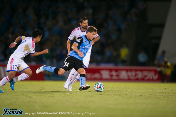 MF34/パウリーニョ選手 MF34/パウリーニョ選手