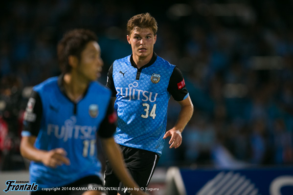 MF34/パウリーニョ選手 MF34/パウリーニョ選手