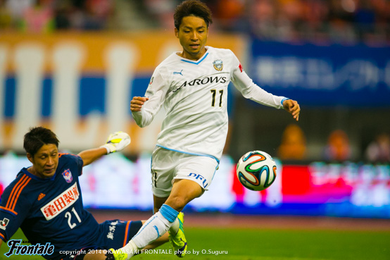 FW11/小林 悠選手 FW11/小林 悠選手