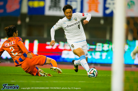 FW9/森島康仁選手 FW9/森島康仁選手
