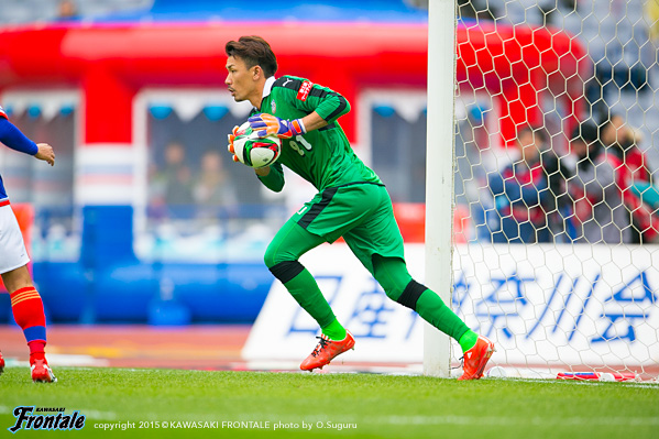GK21/西部洋平選手 GK21/西部洋平選手